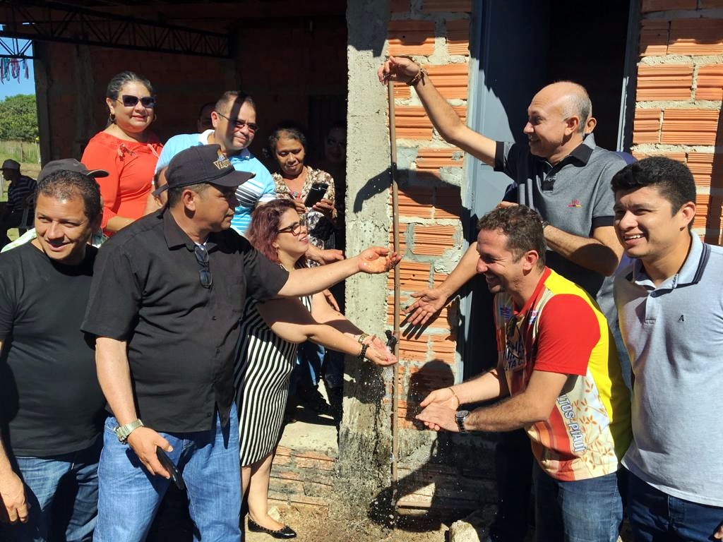 Zona rural de Altos ganha mais dois sistemas de abastecimento de água